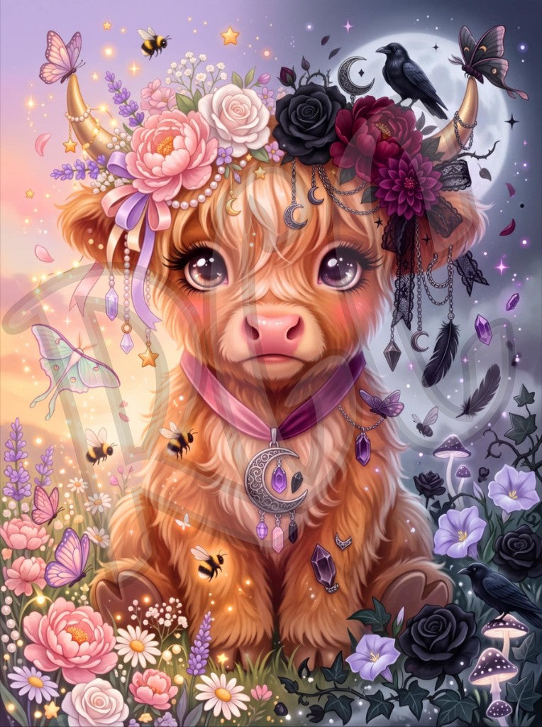 Highland Cow-Cute