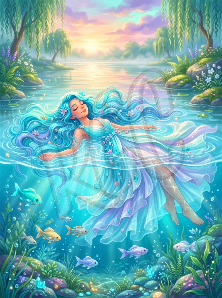 Water Nymph Floating