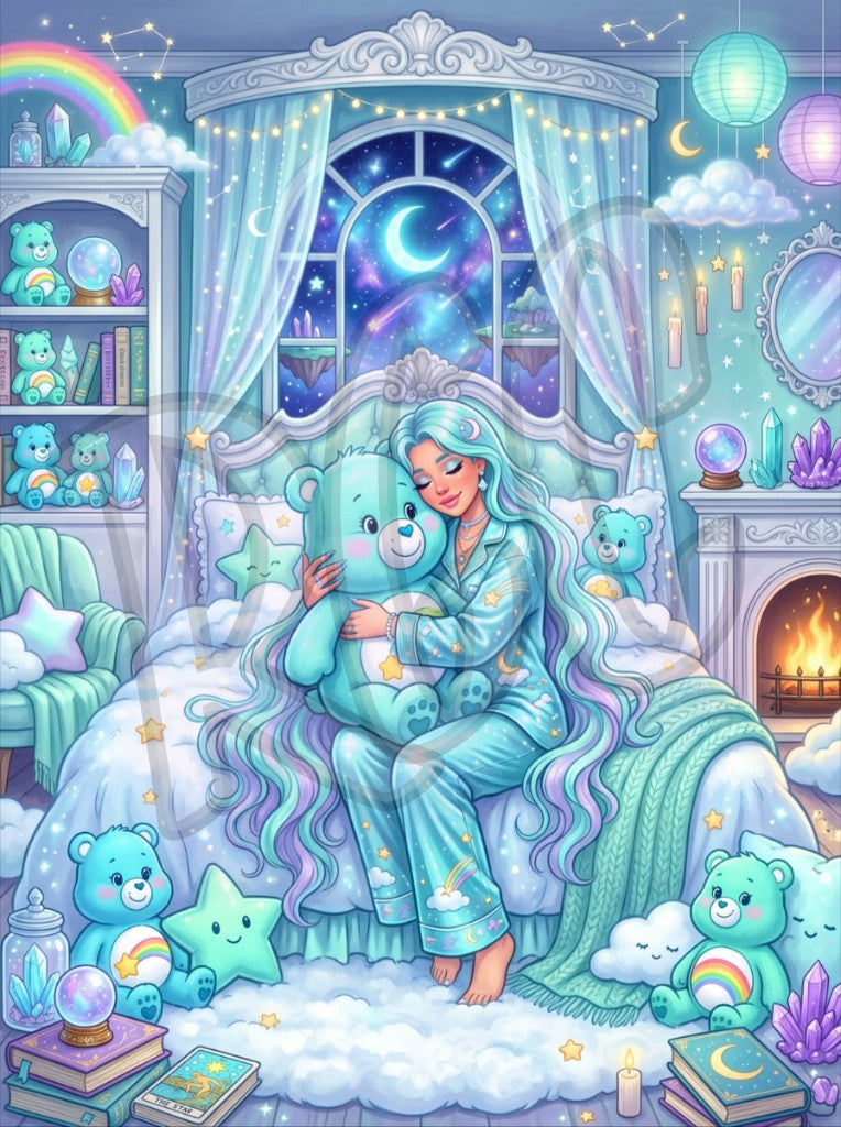Aquablue Bear Room
