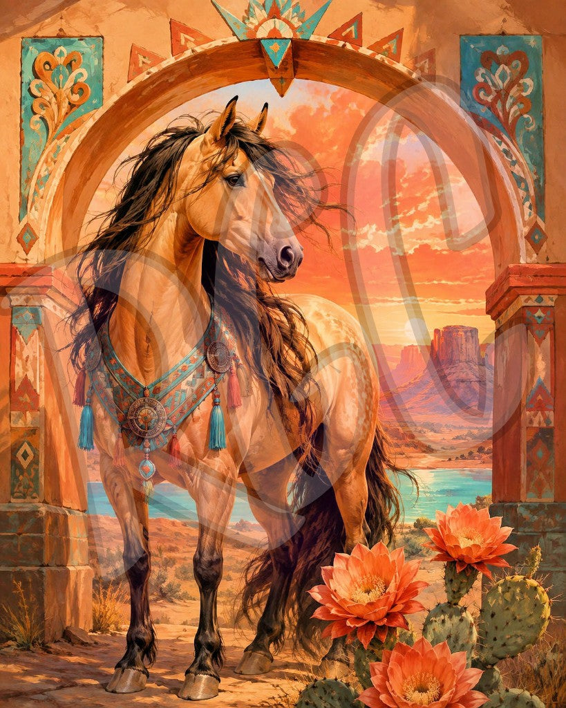 The Desert Arch Horse