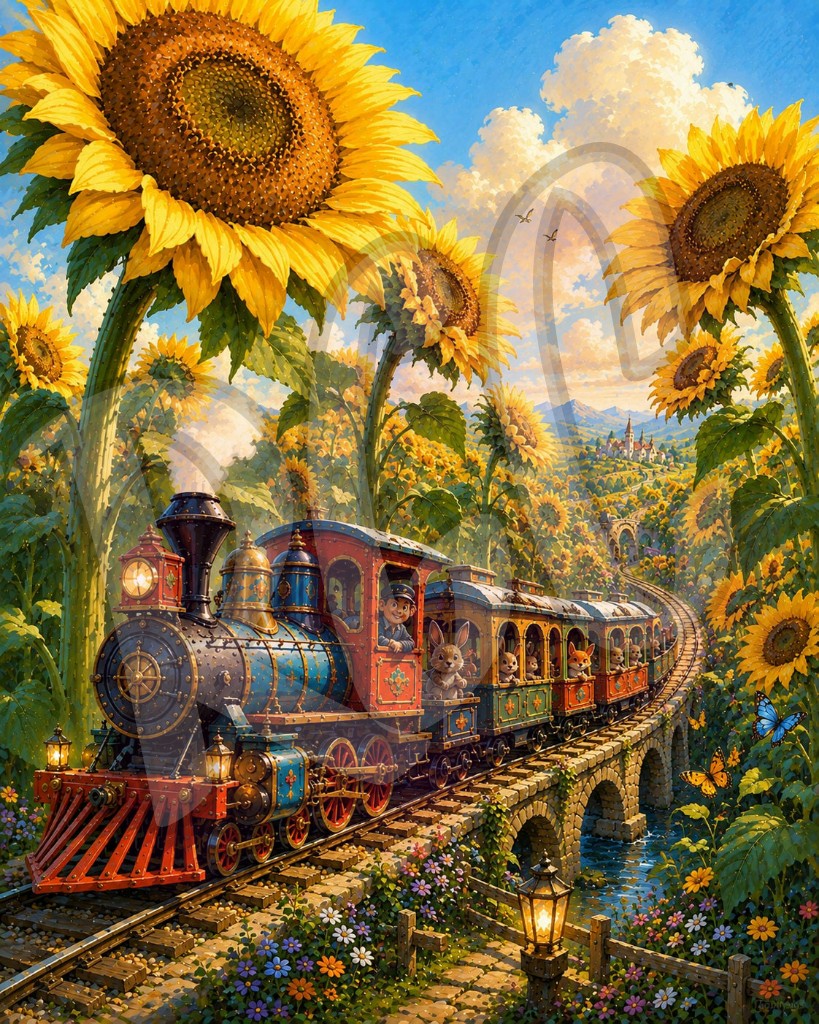 Sunflower Train
