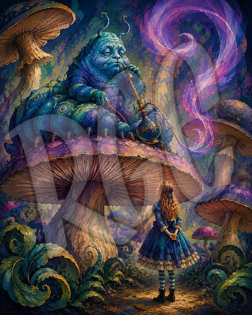 Alice Meets The Caterpillar