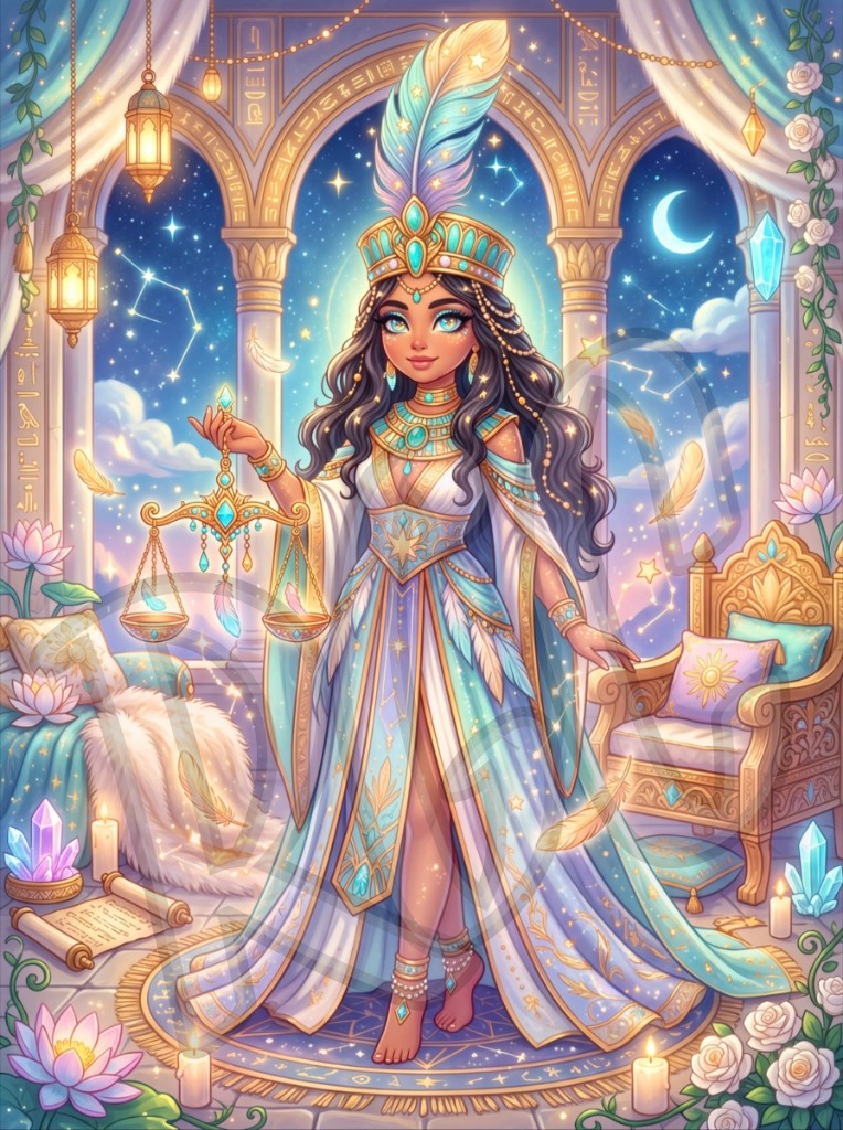Maat Goddess (Full Crystal)