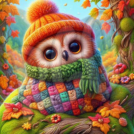 Quilted Owl