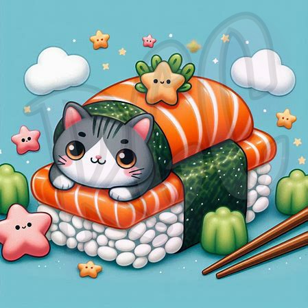Cat Sushi