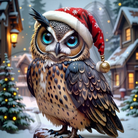 Ollie the Christmas owl