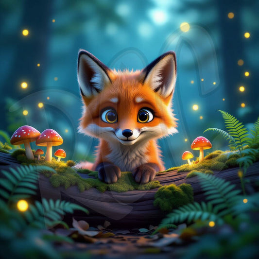 Peekaboo Fox