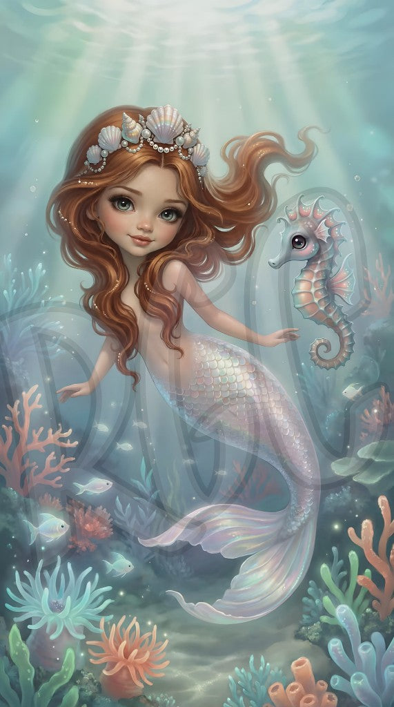 Mermaid of the Crystal Reef
