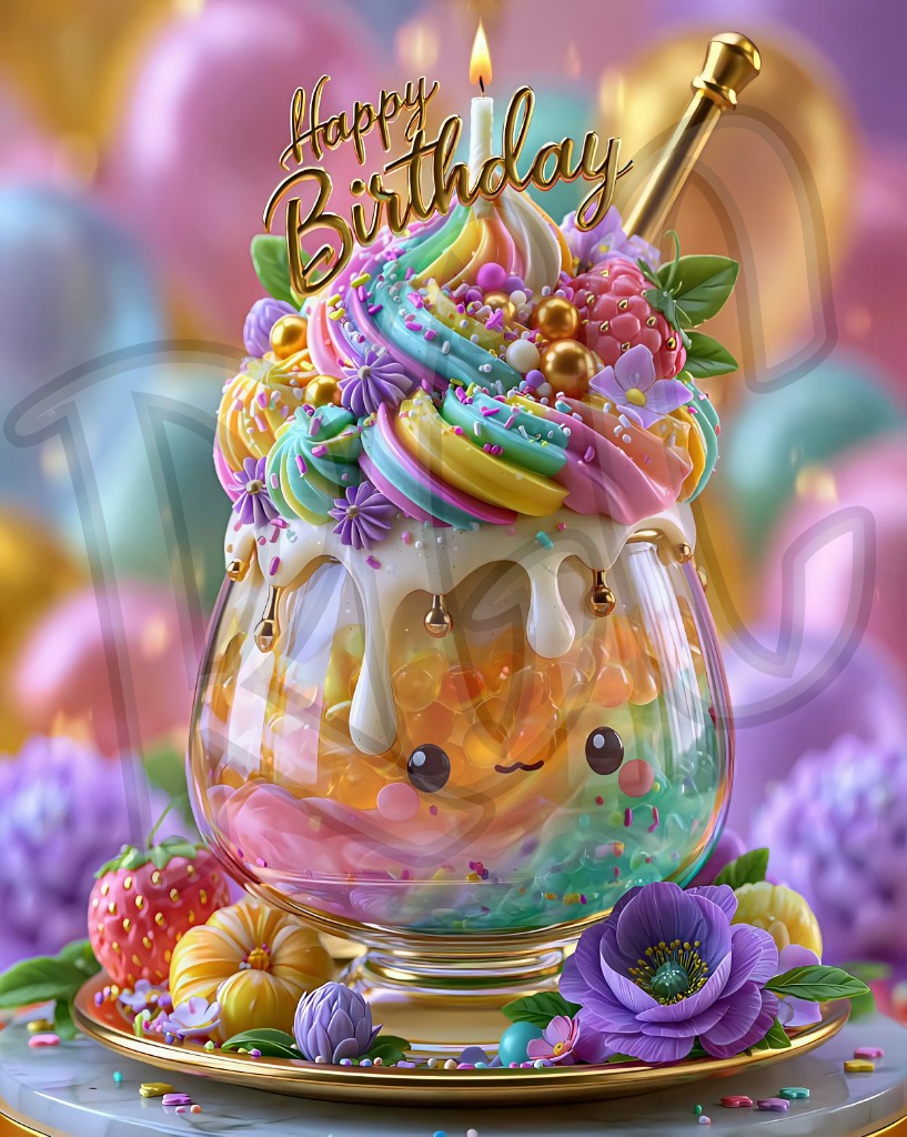 Birthday Magic Bobba