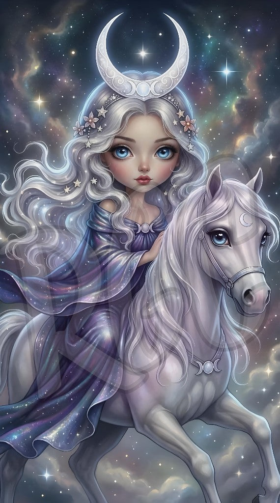 Luna and the White Steed