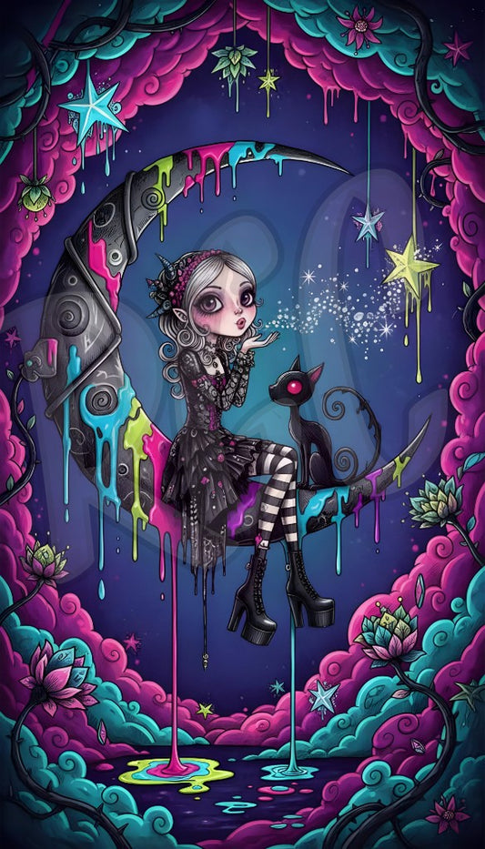 Gothic Moon Wishes