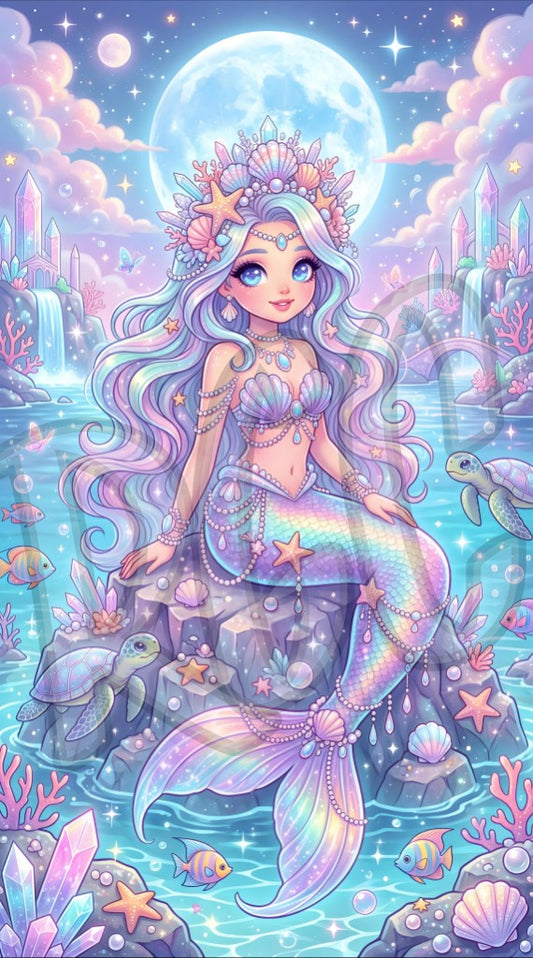 Mermaid on the Rocks