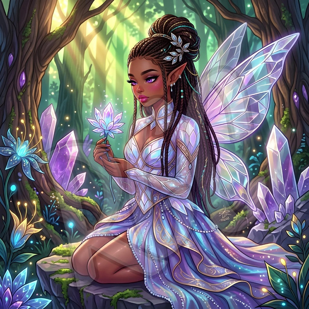 Crystal Blossom Fairy Goddess