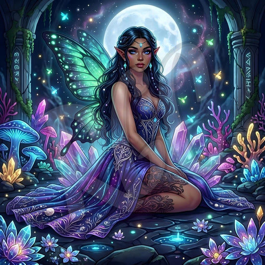 Moonlit Crystal Fairy