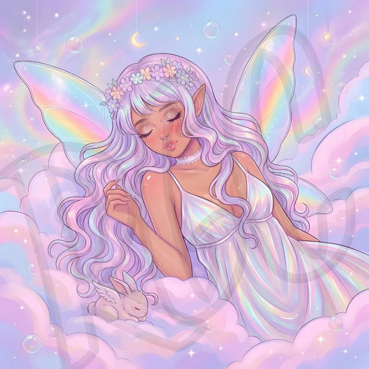 Dreamy Rainbow Cloud Fairy