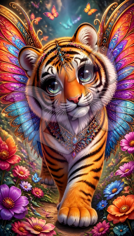 Enchanted Winged Tiger