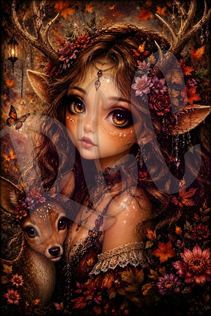 Autumn Forest Enchantress