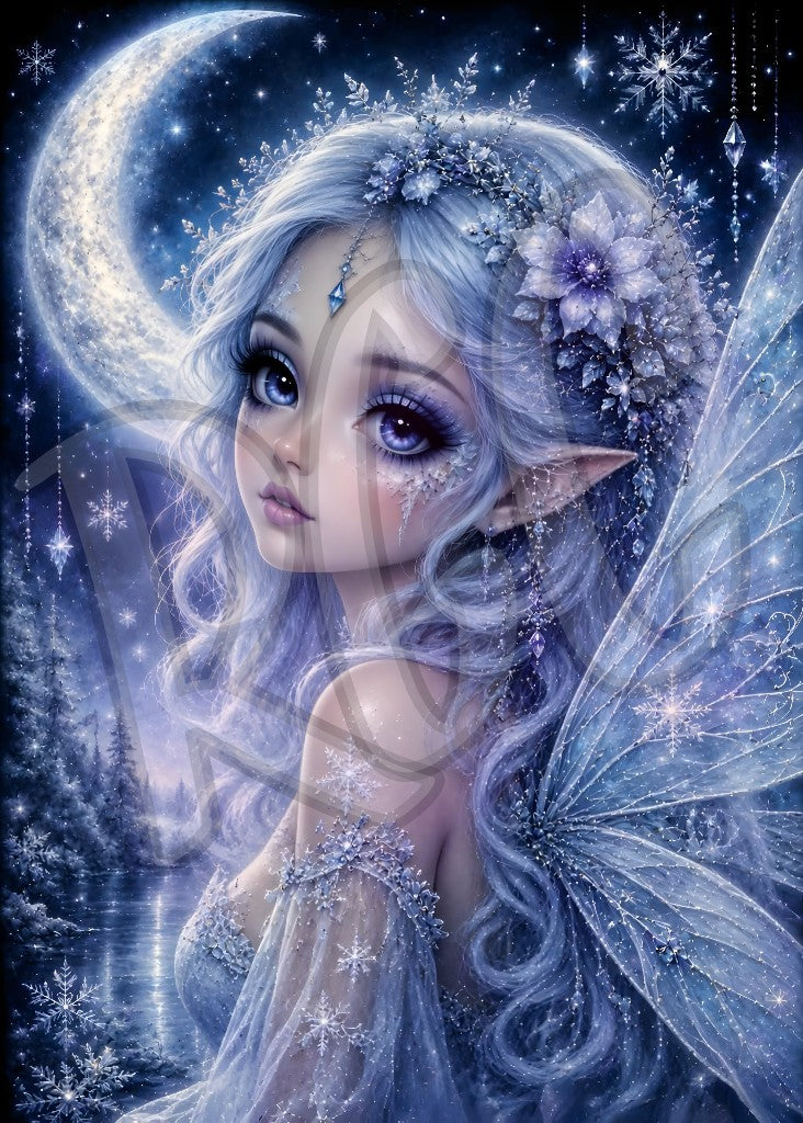 Moonlit Winter Faerie