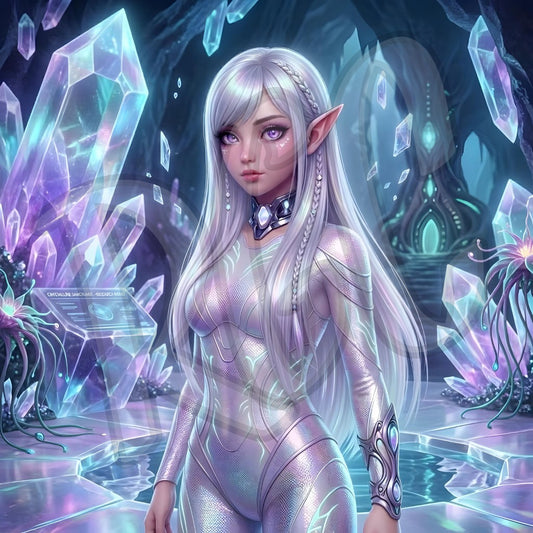 Crystal Moonlight Elven Goddess