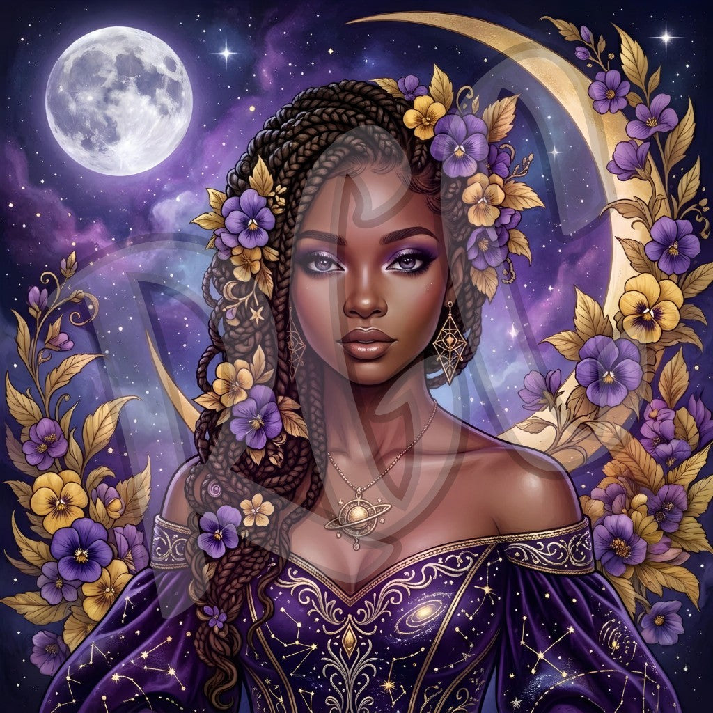 Mystic Violet Goddess
