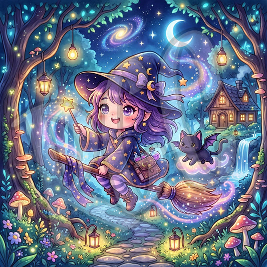 The Enchanted Witch's Forest