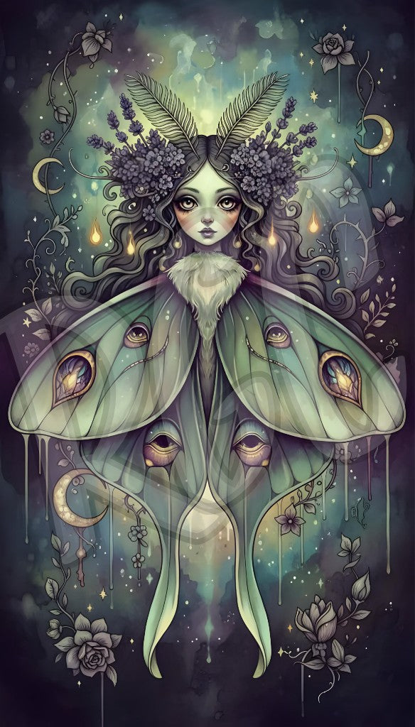 Mystical Moth Fairy