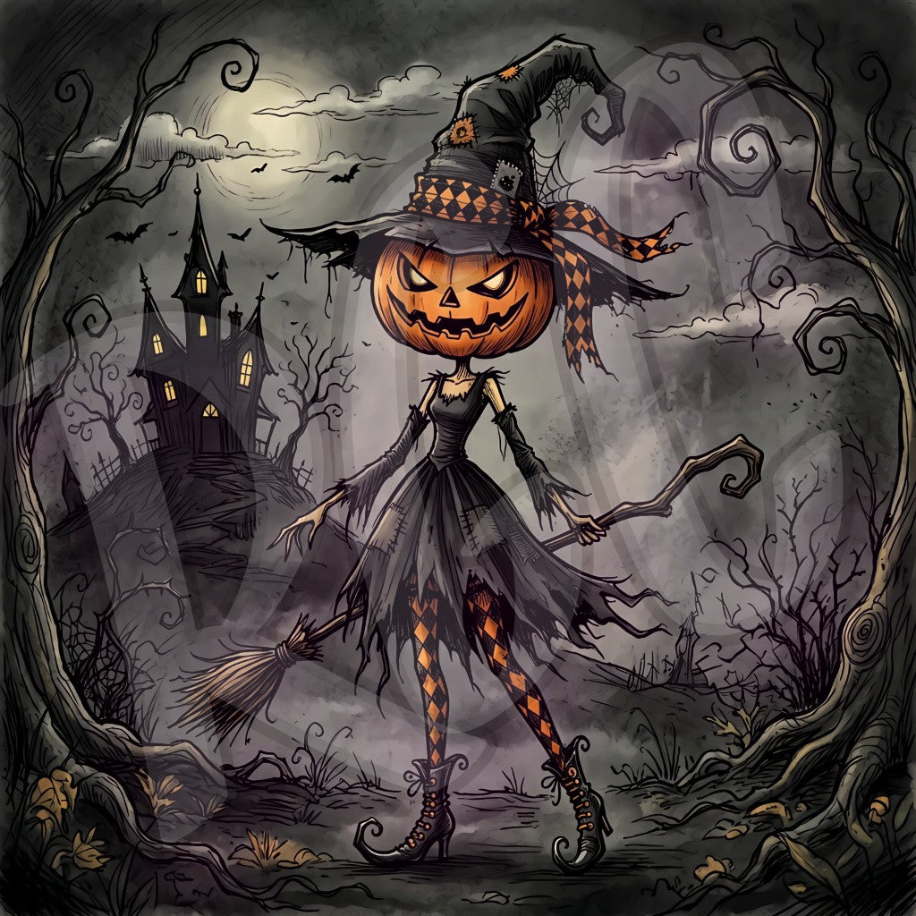 Pumpkin Spellcaster