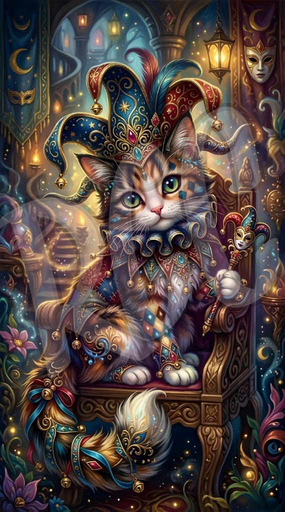 Midnight Jester Cat