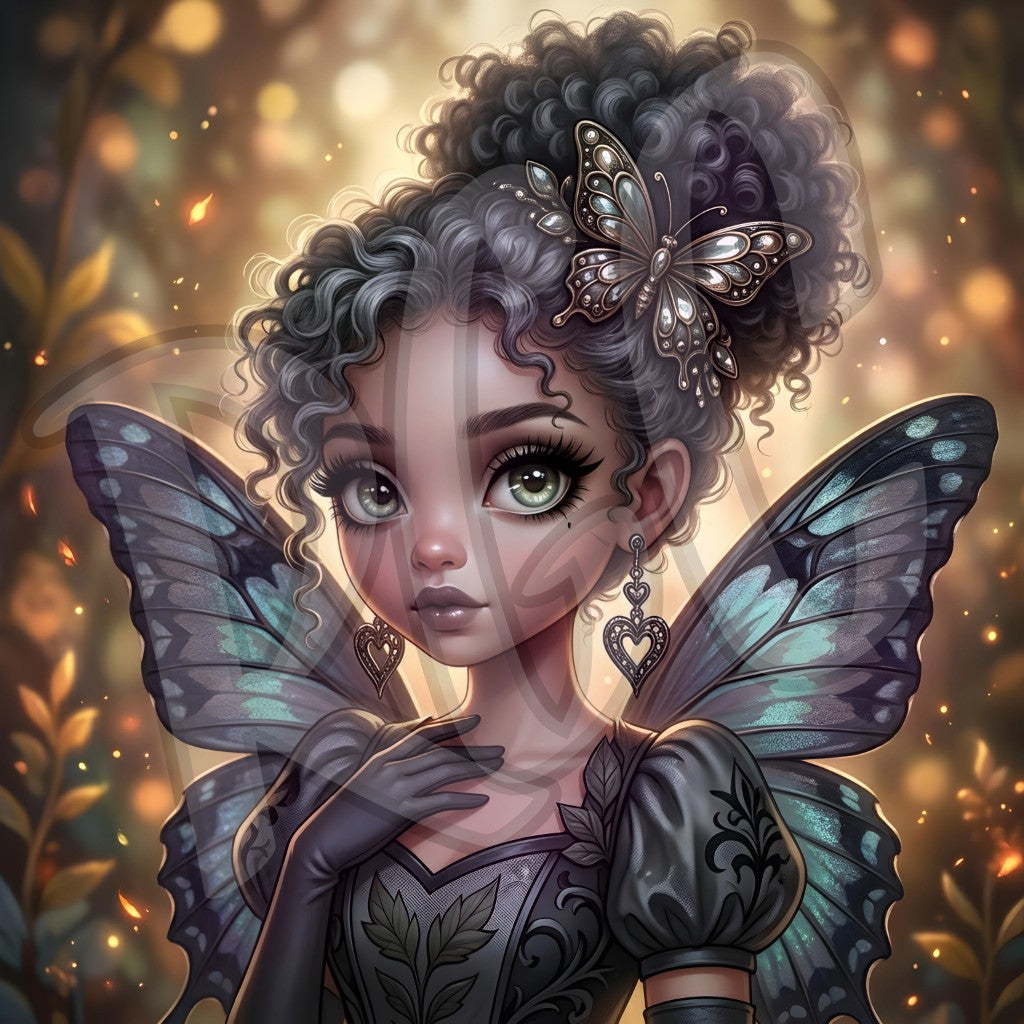 Gothic Butterfly Fairy