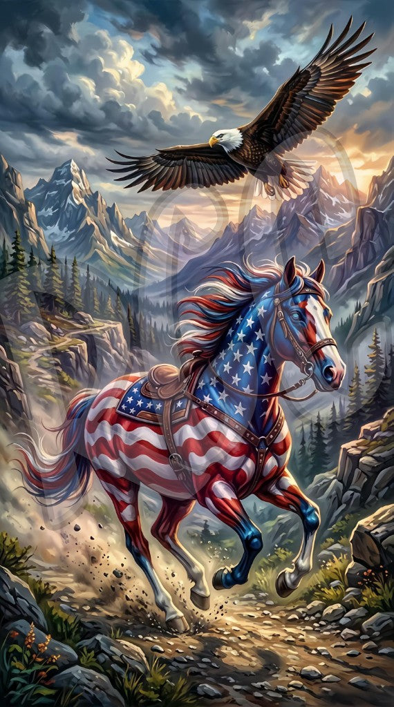 Freedoms Eagle & Mustang