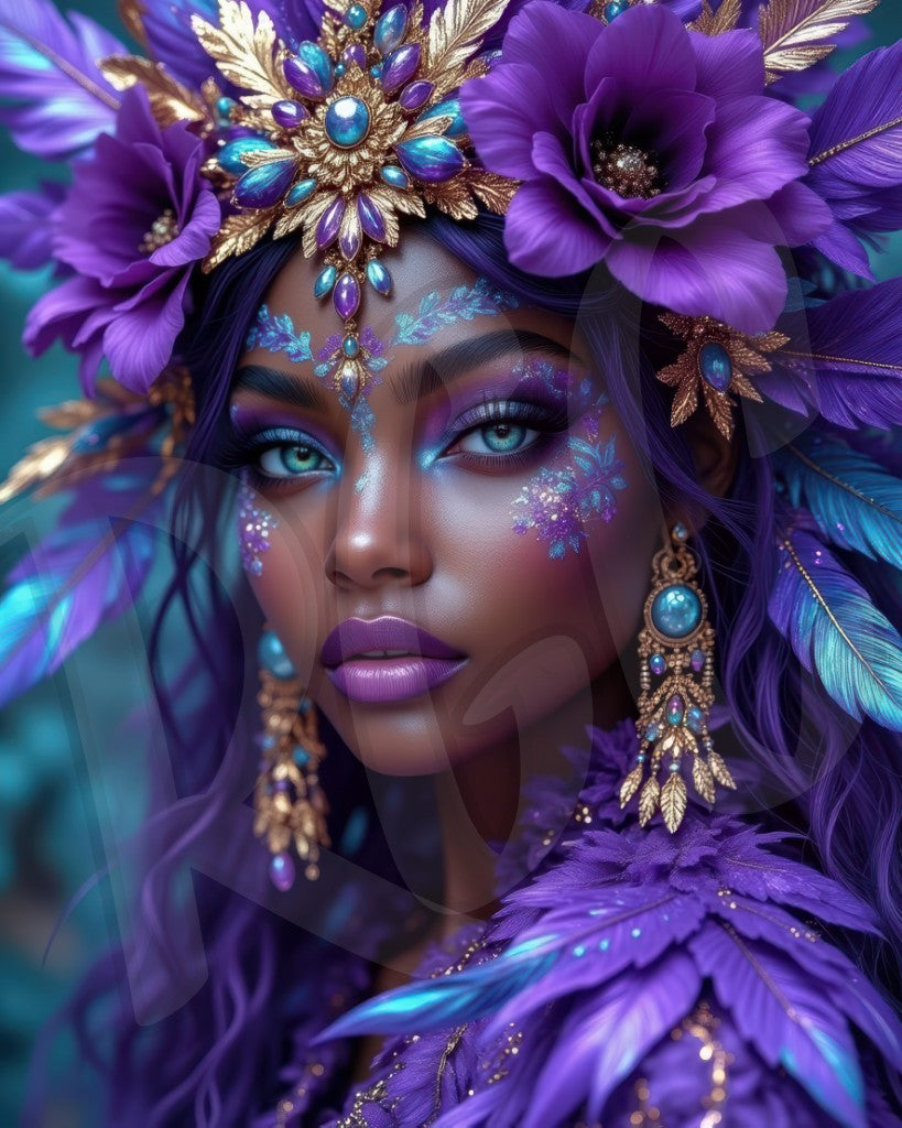 Purple Boho