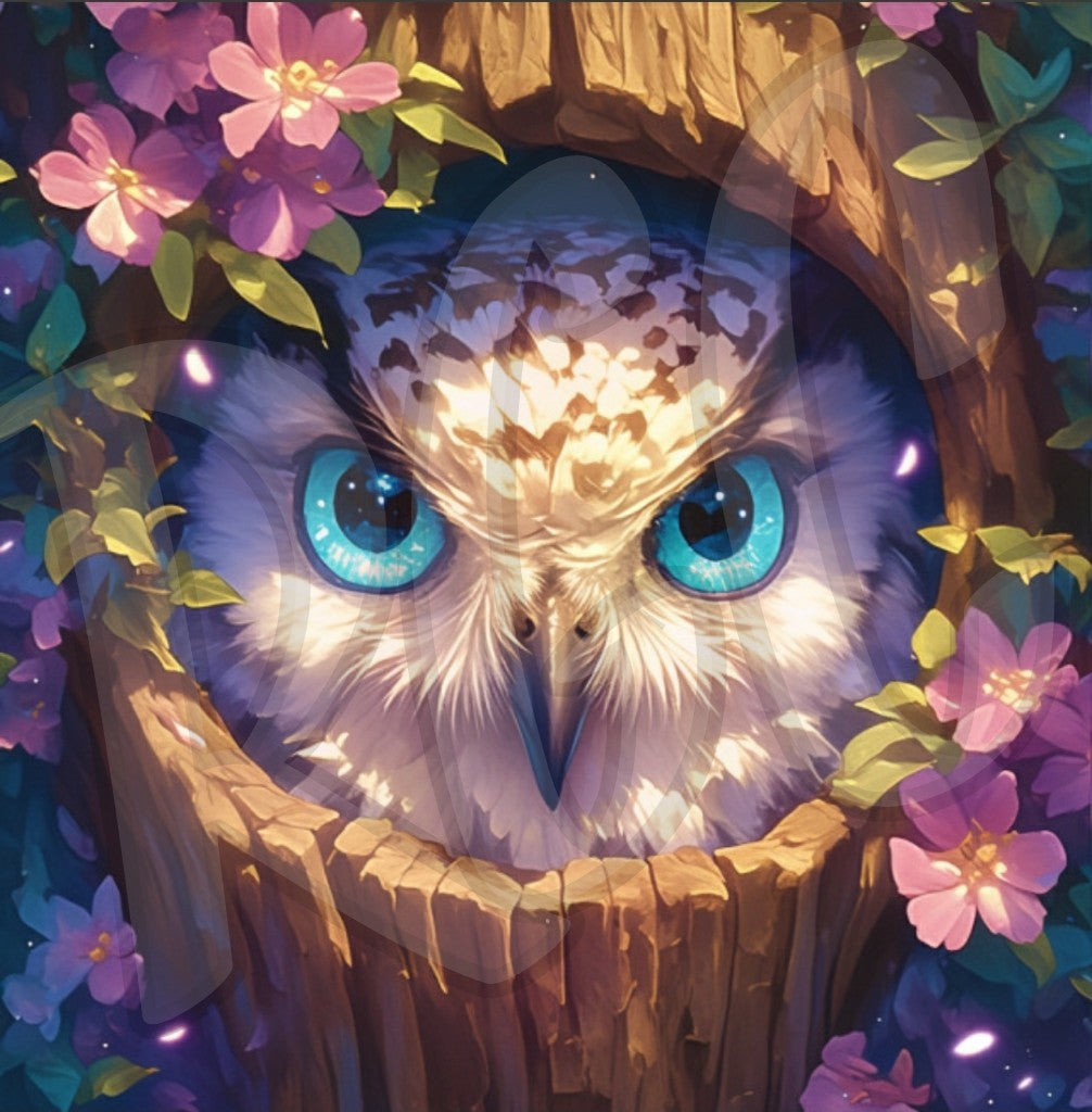 Owl Hiding