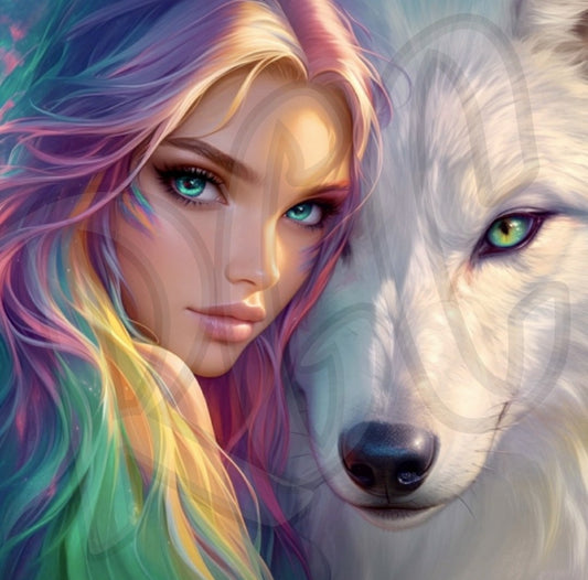 White wolf