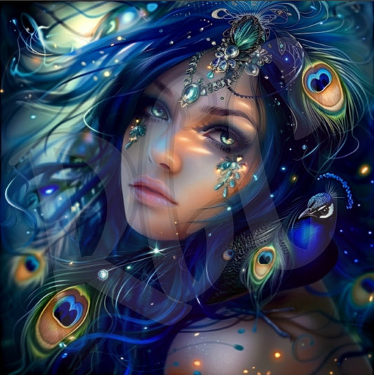 Peacock Hair