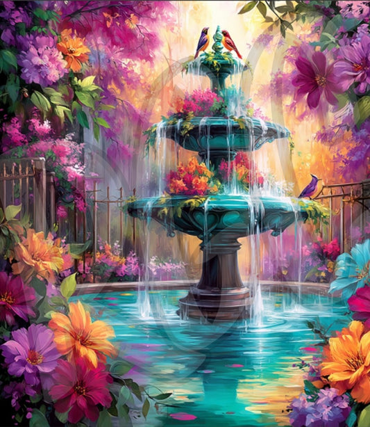 Tropical Bird Bath