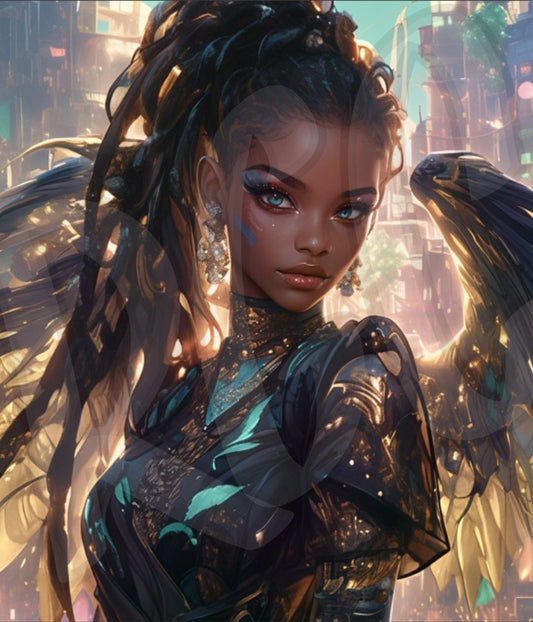 Wings of a diva