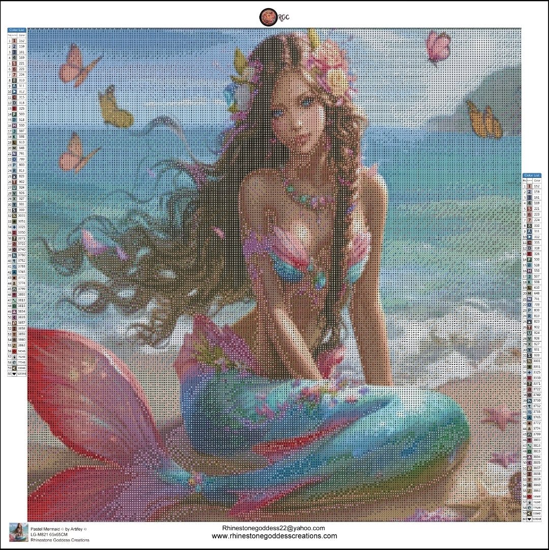 Pastel Mermaid