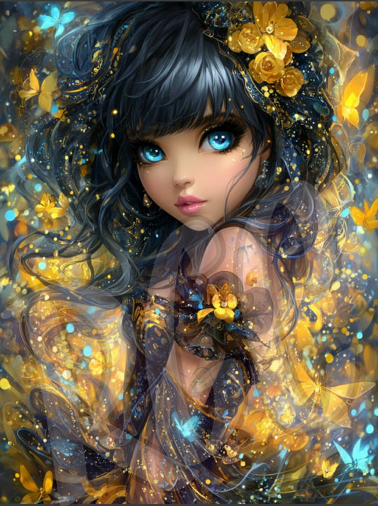 Golden Flutter Dreams