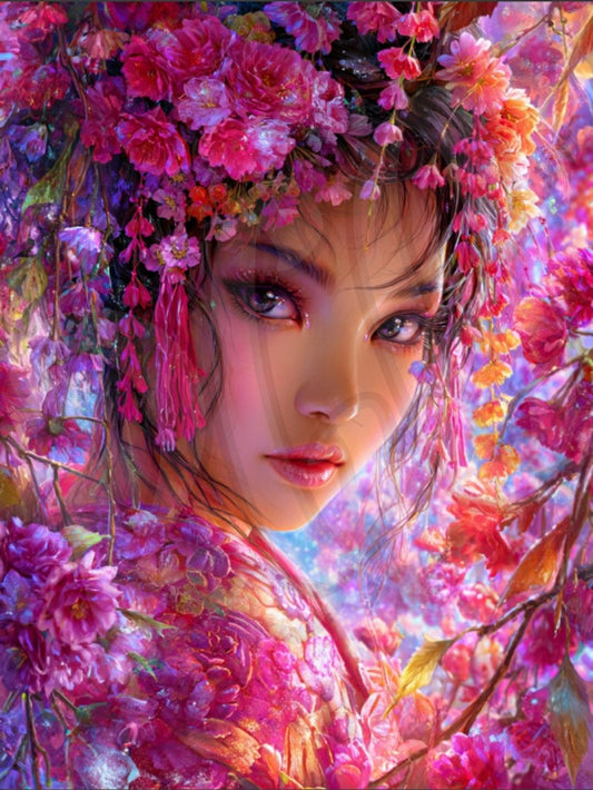 Asian Flower Princess