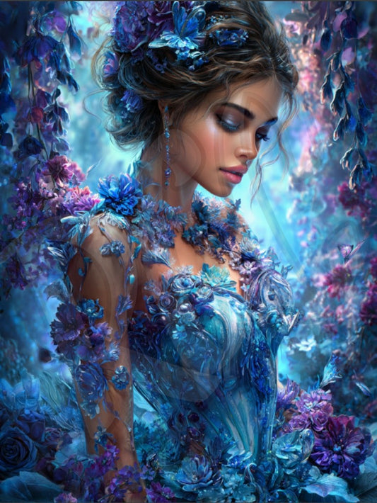Fantasy flower girl