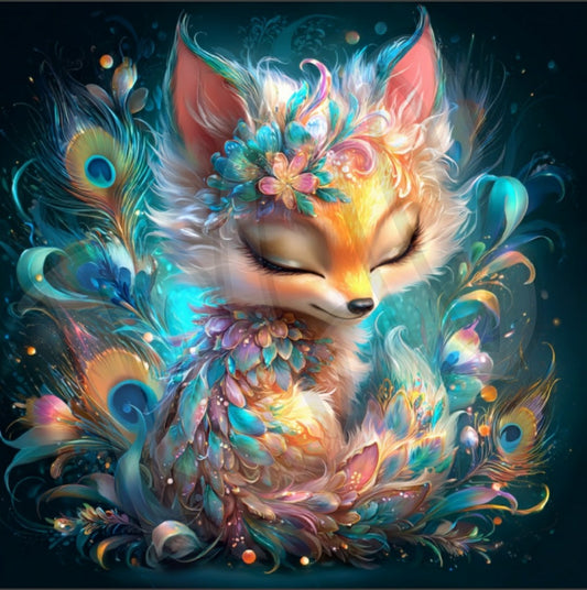 Cute Fantasy Fox
