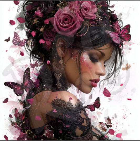 Maroon Butterflies