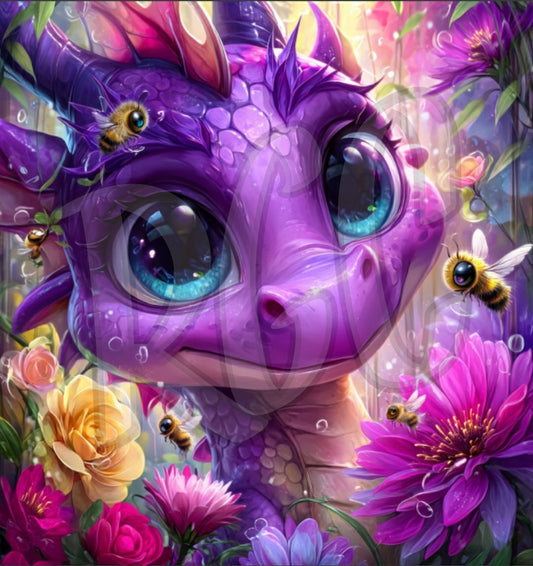 Purple Dragon & Bee