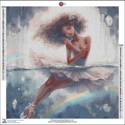 Water holds her secrets