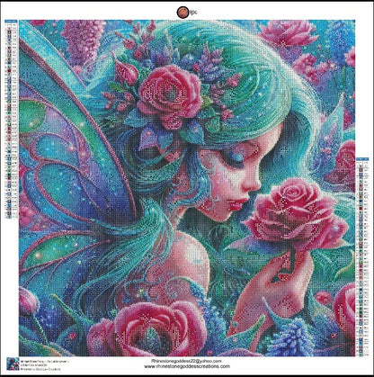 Minted Rose Fairy