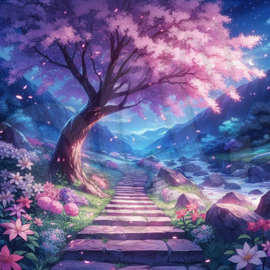 Cherry Blossom Path