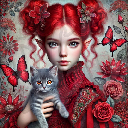 Red Butterflies