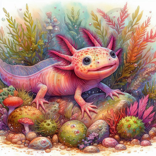 Pink axylot