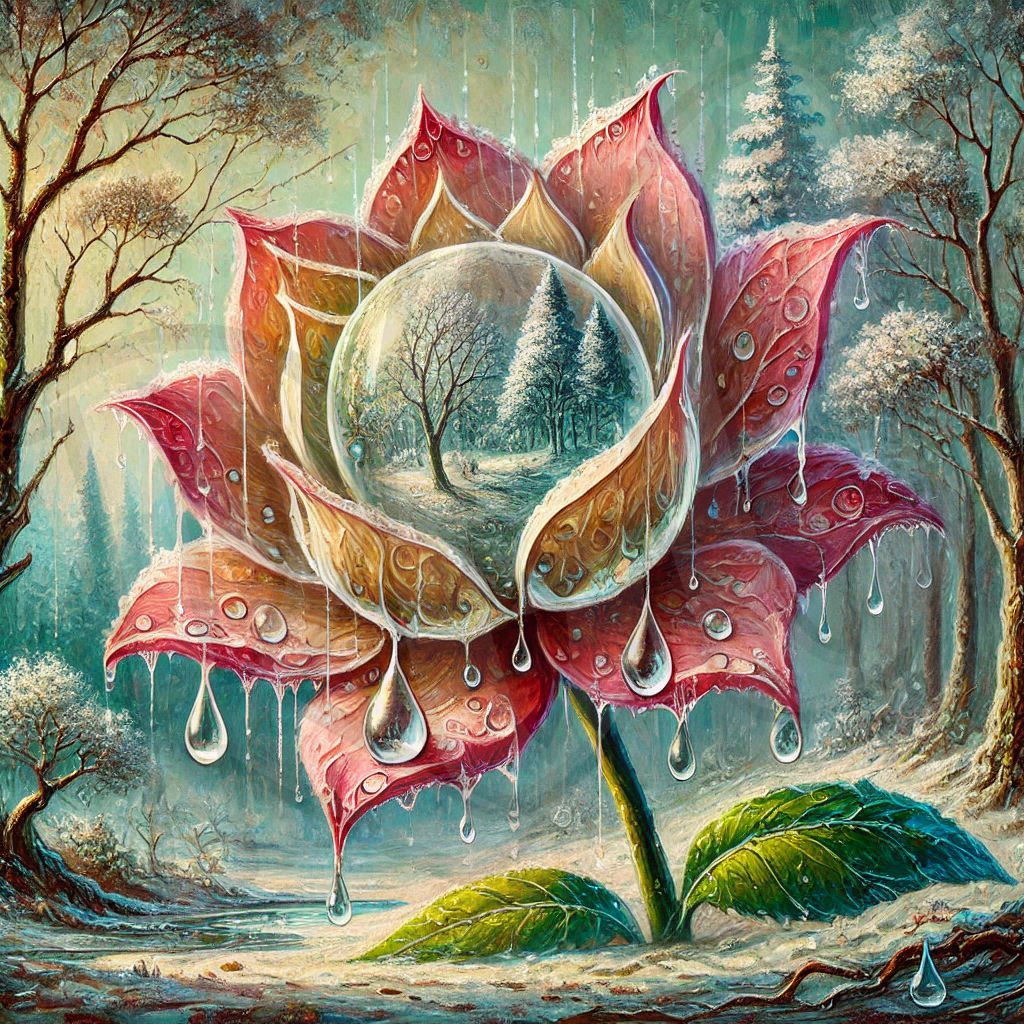 Dripping Fantasy Flowers 1-3