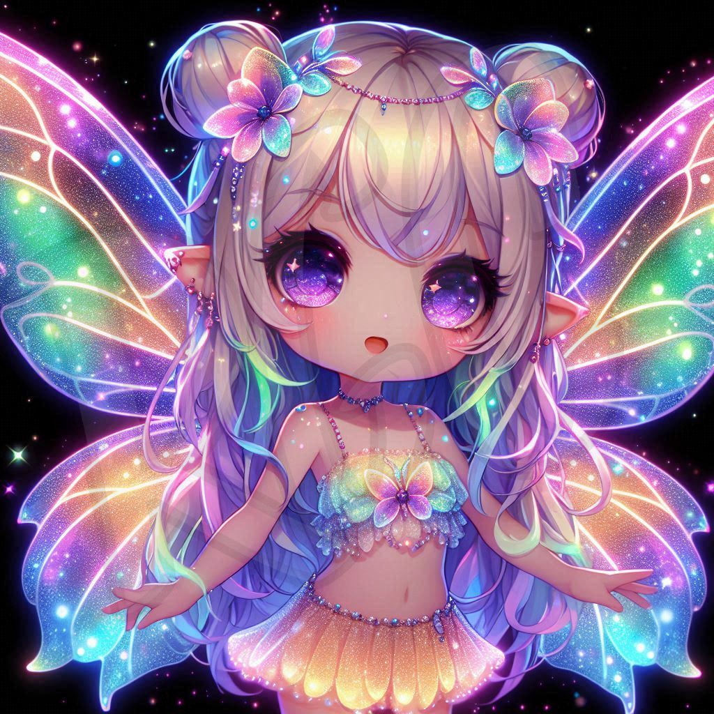 Chibi fairy Happiness